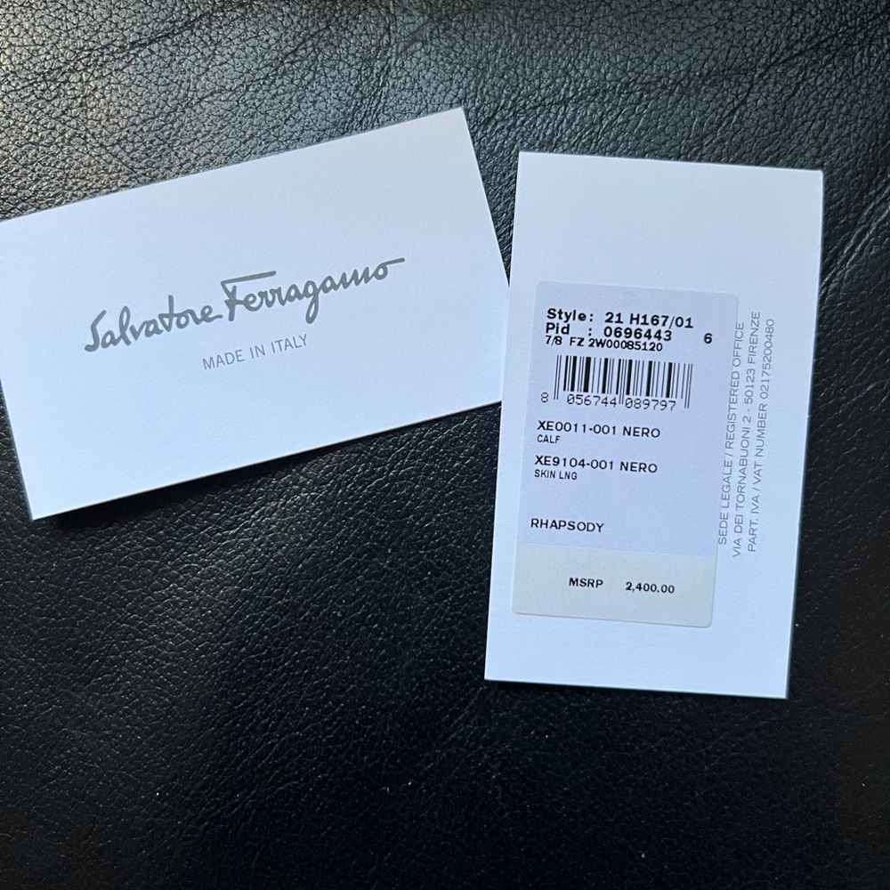 Salvatore Ferragamo Rhapsody Top Handle Bag Purse - Picture 14 of 16